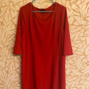 Women Red Lane Bryant Dress 14/16